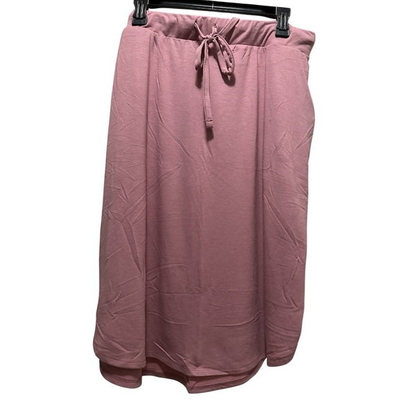 Women’s Plus self tie Tulip Hem Skirt With Side Pockets and Drawstring 3X Nee - Picture 5 of 7